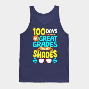 100 Days Of School Great Grades Tank Top